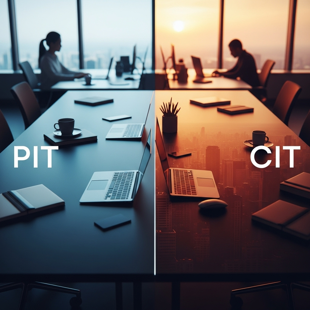 Kluczowe rozróżnienia między PIT i CIT